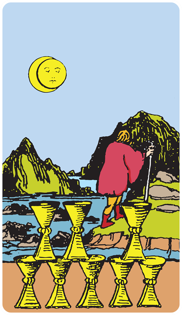 Eight of Cups Tarot Card