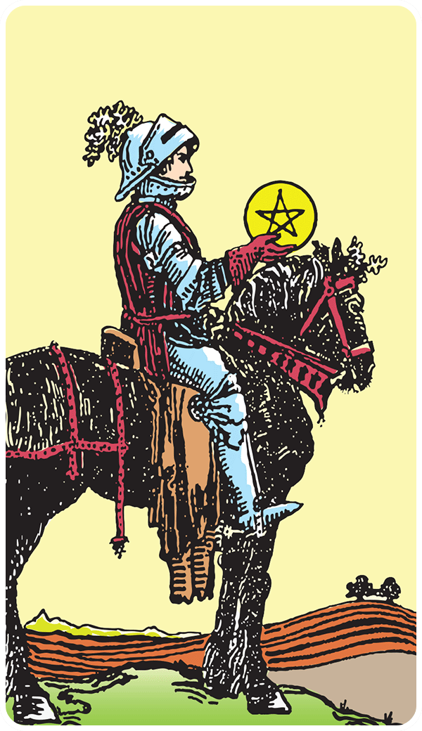 Knight of Pentacles Tarot Card