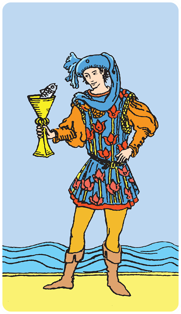 Page of Cups Tarot Card