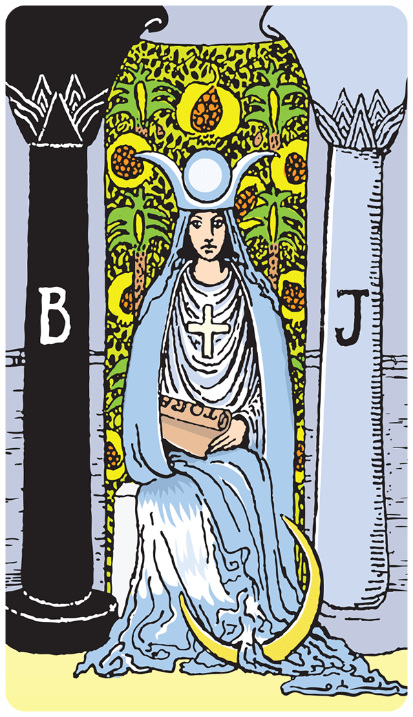 The High Priestess Tarot Card